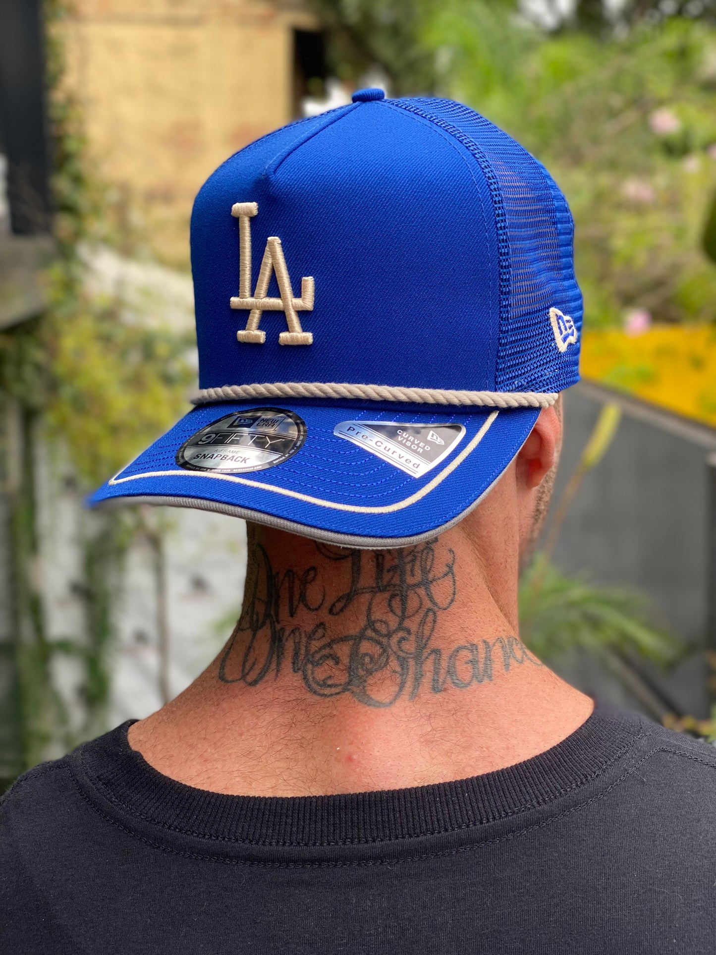 Boné New Era 9FIFTY A-Frame Trucker Los Angeles Dodgers Vintage Team Rope