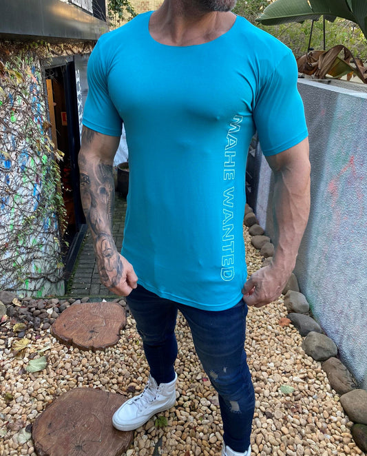 Camiseta Mahe Visco Celeste