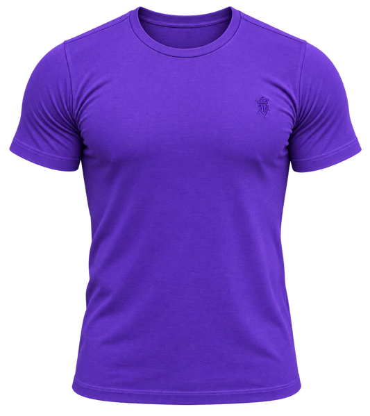 Camiseta de algodão roxa - foto 2 de 8