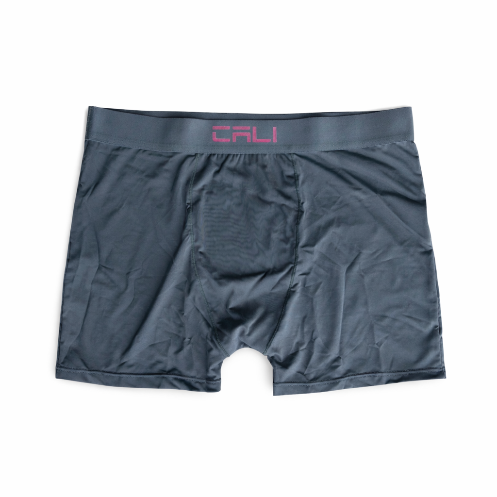 Cueca boxer Cali cinza e rosa - foto 5 de 8