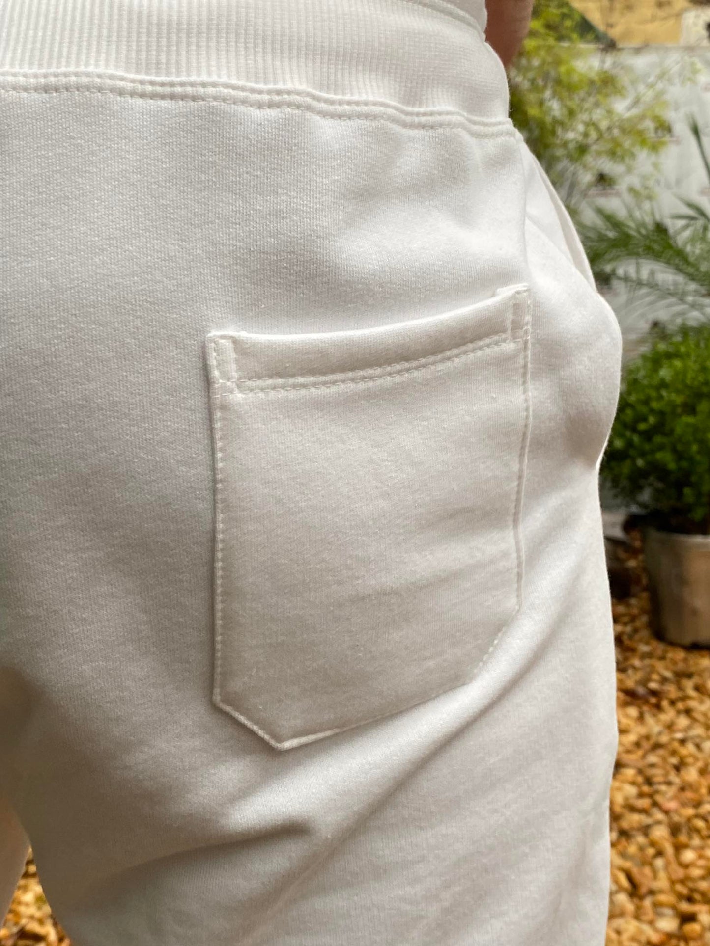 Calça Mahe Moletom White Over