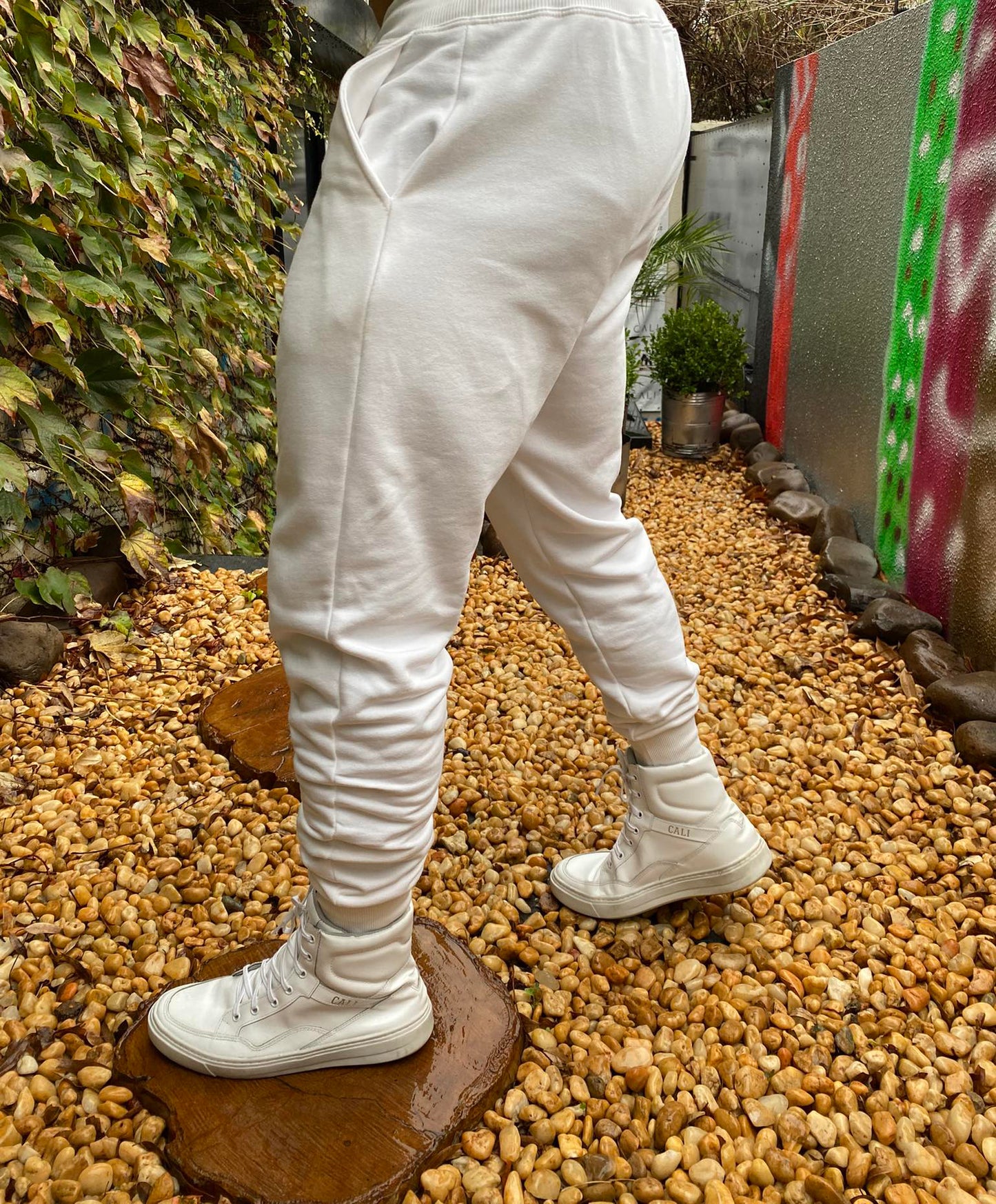 Calça Mahe Moletom White Over