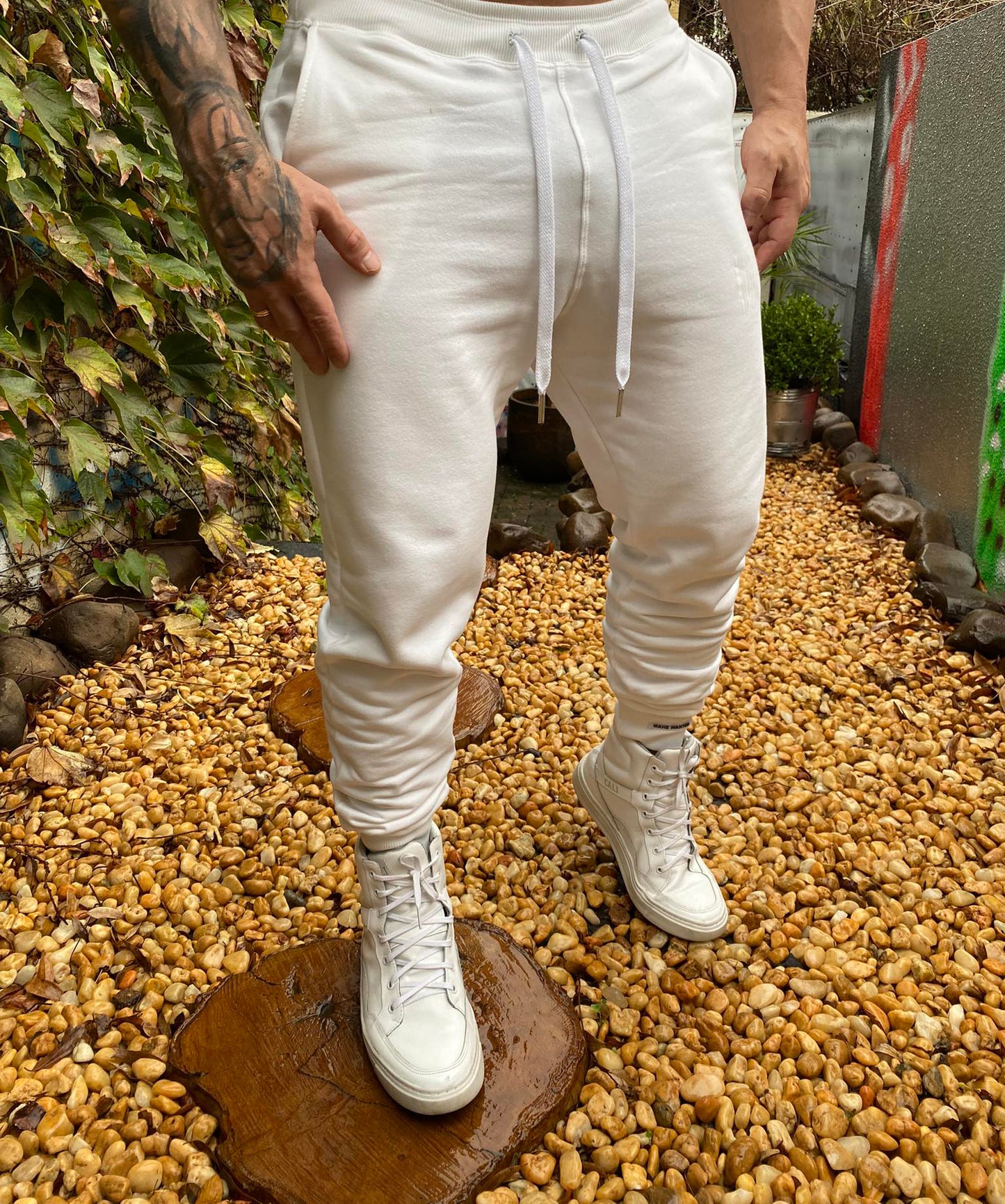 Calça Mahe Moletom White Over