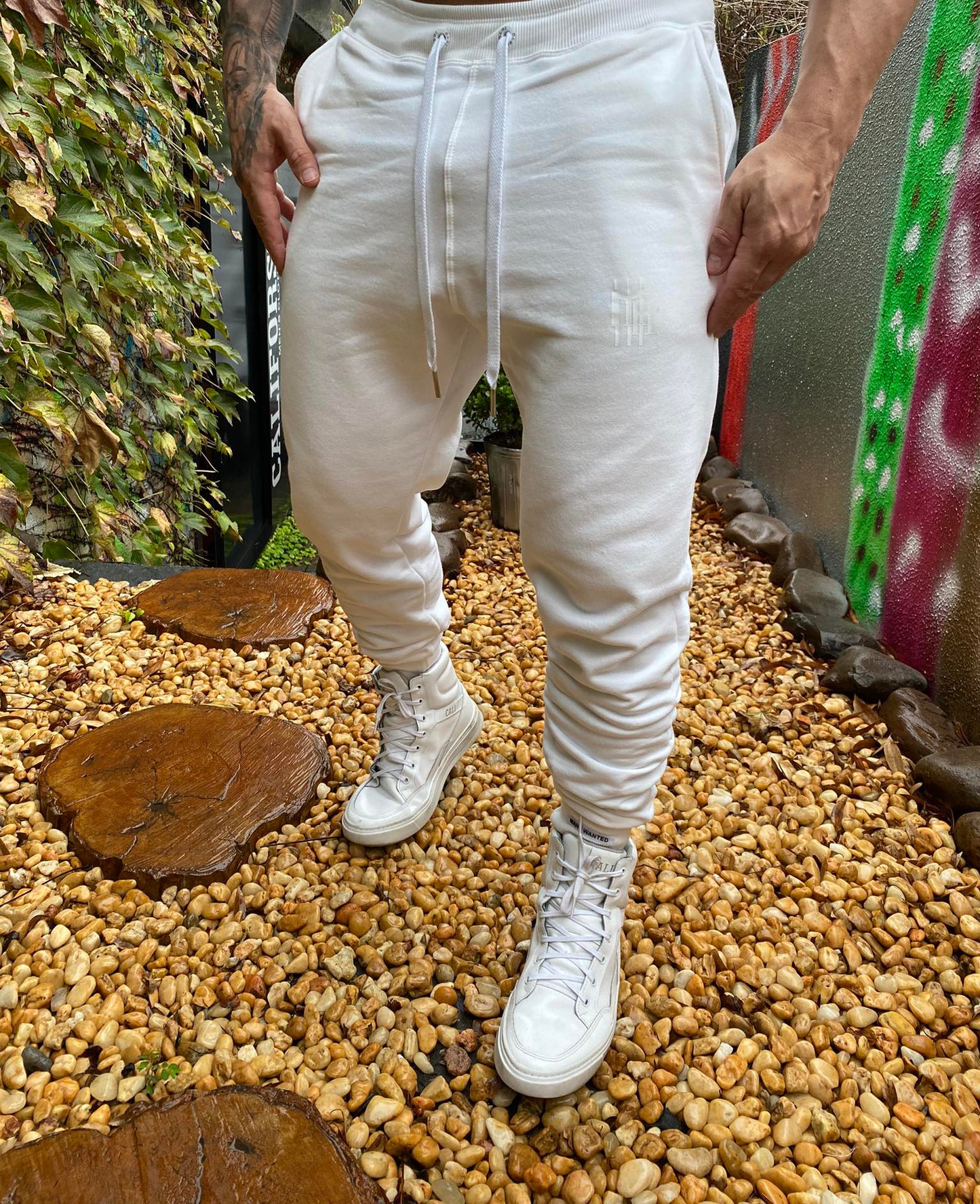 Calça Mahe Moletom White Over