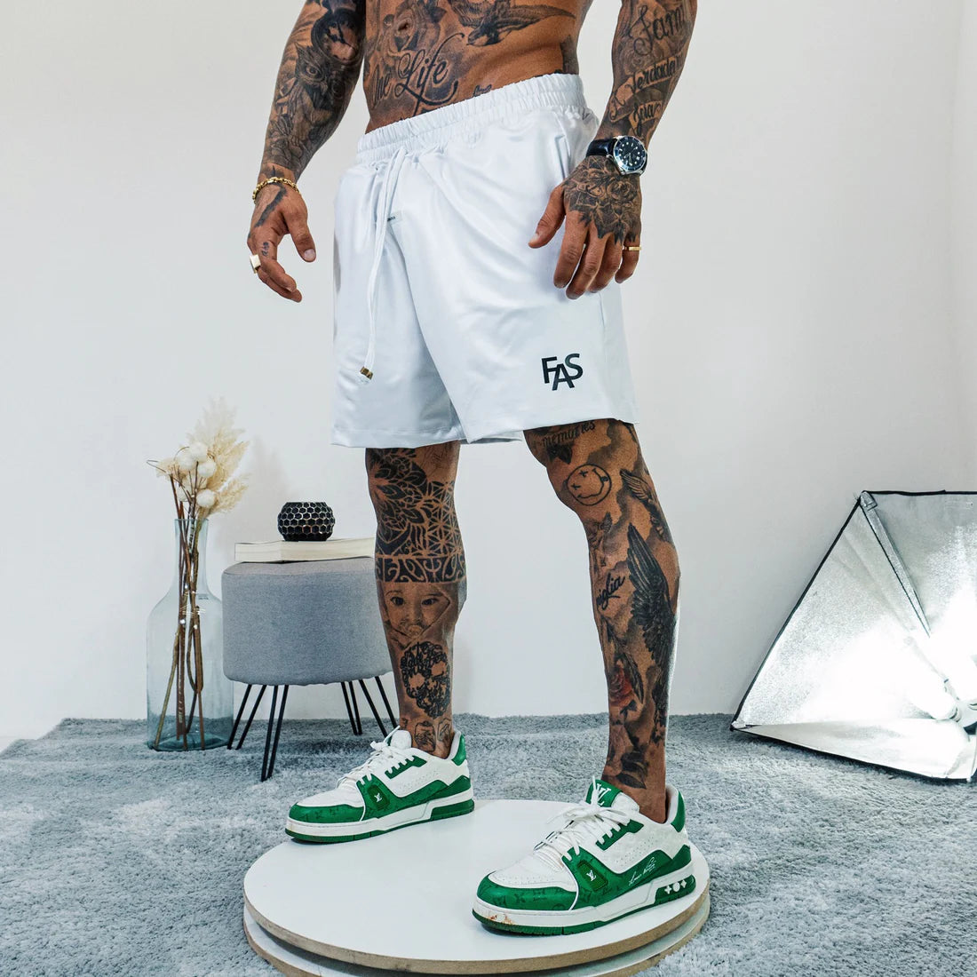 Shorts Rebel - White