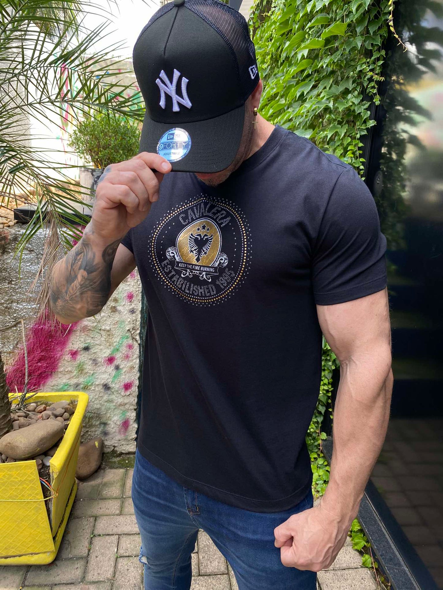 Camiseta Cavalera Established Black