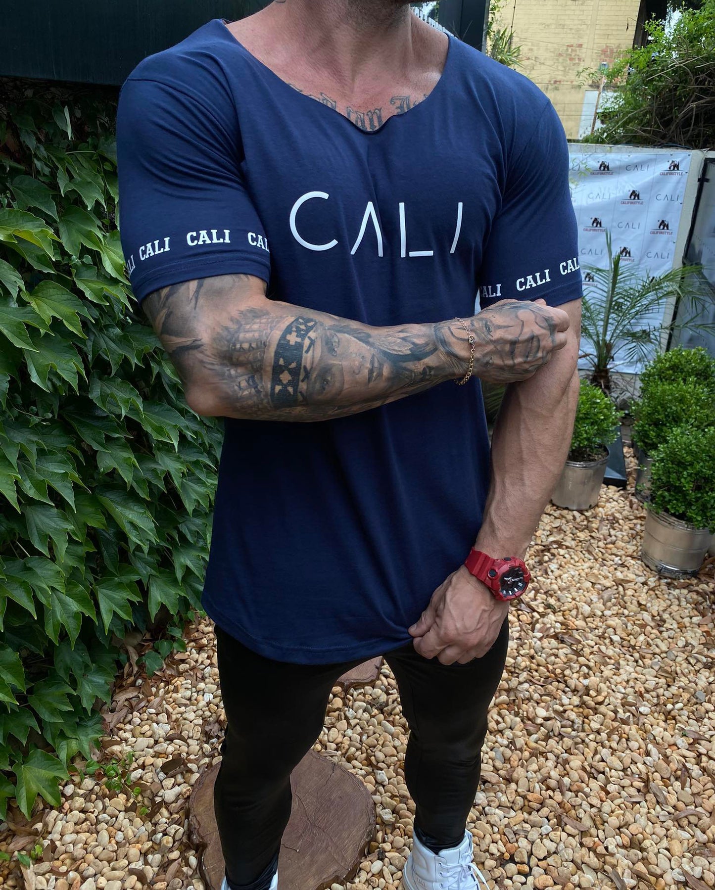 Camiseta Cali Navy Blue
