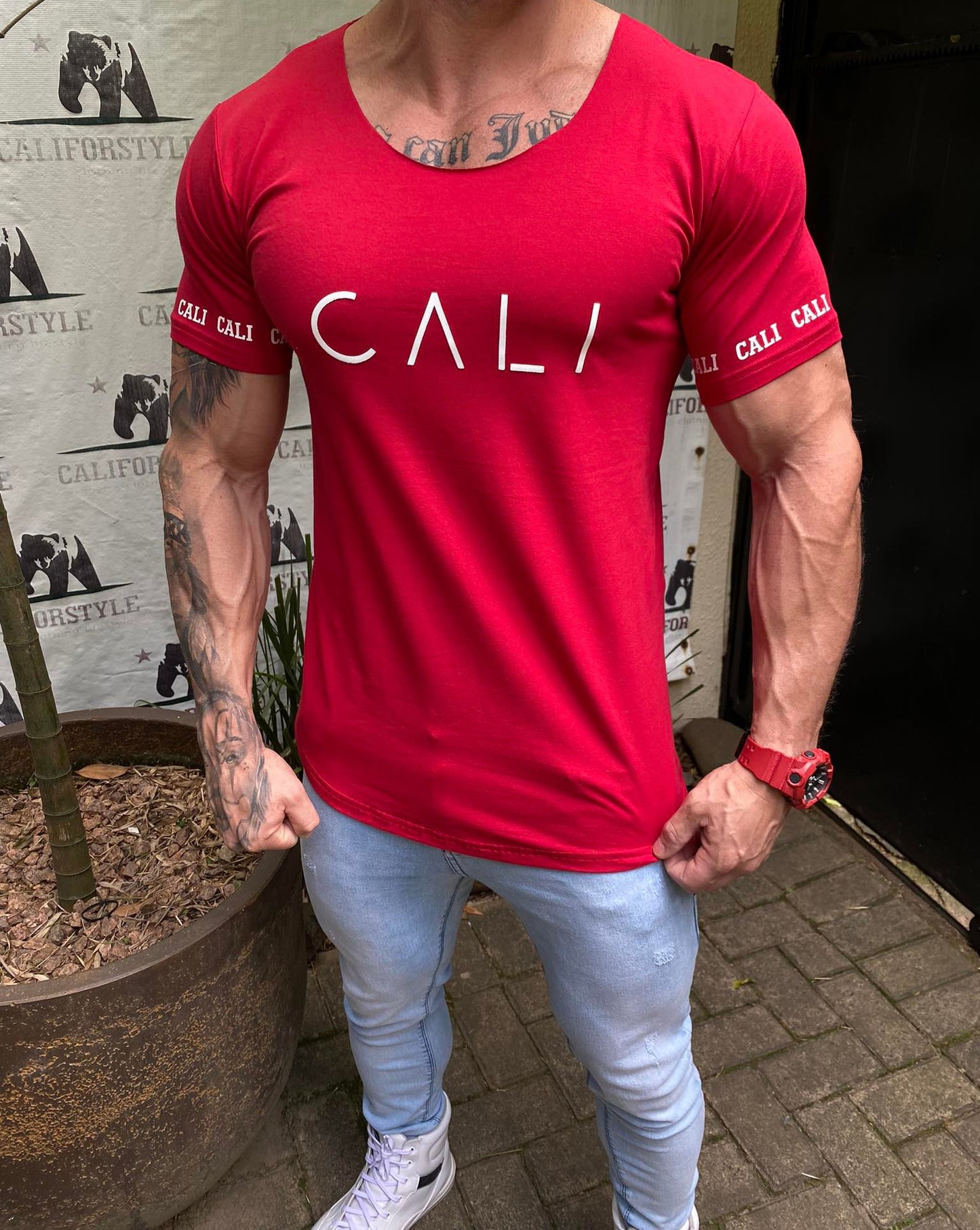 Camiseta Cali Rood Red