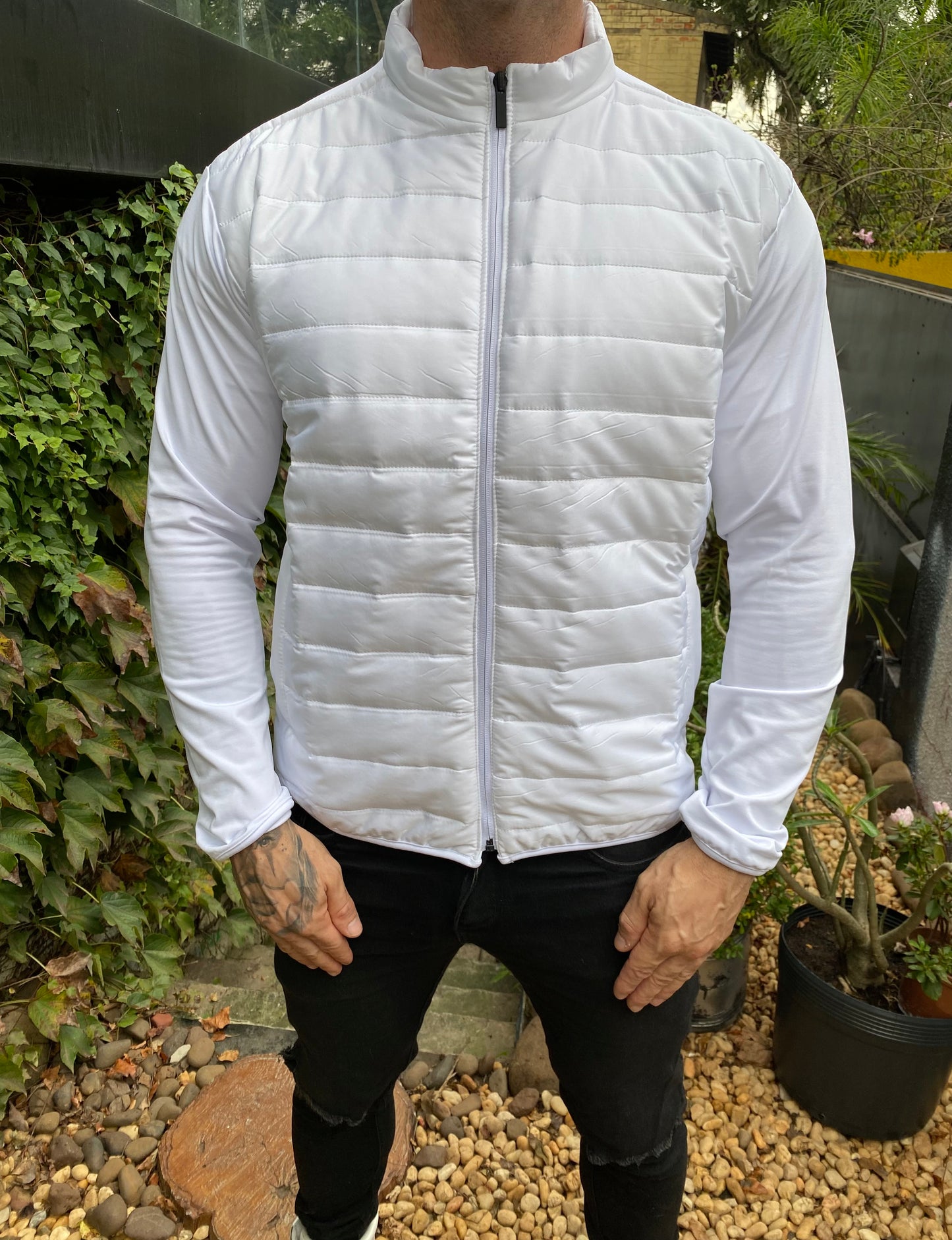 Jaqueta Puffer Branca
