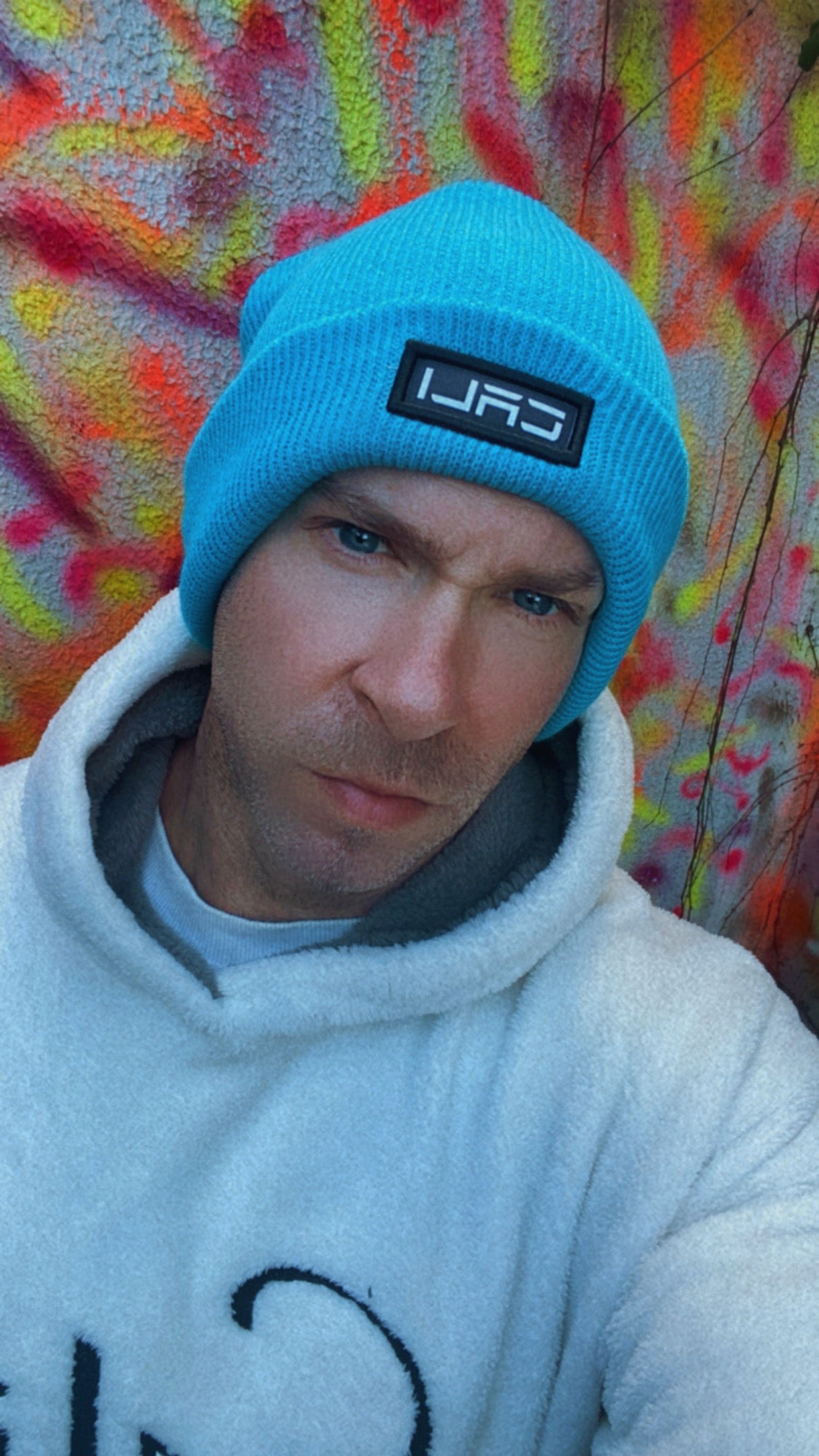 Gorro Canelado com Dobra Cali Blue