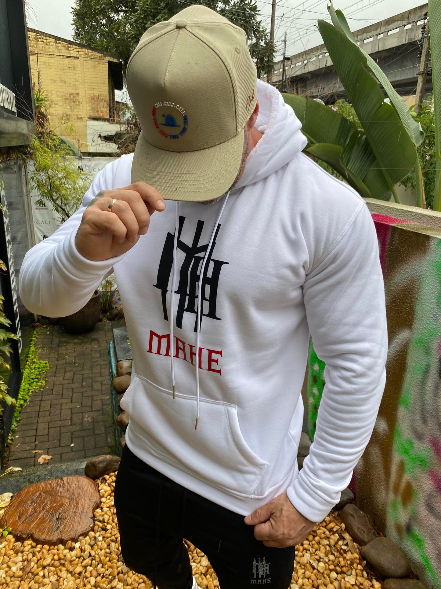 Moletom Canguru Mahe White