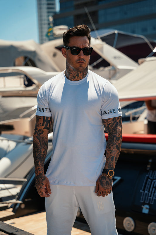 Camiseta Mahe White Silver