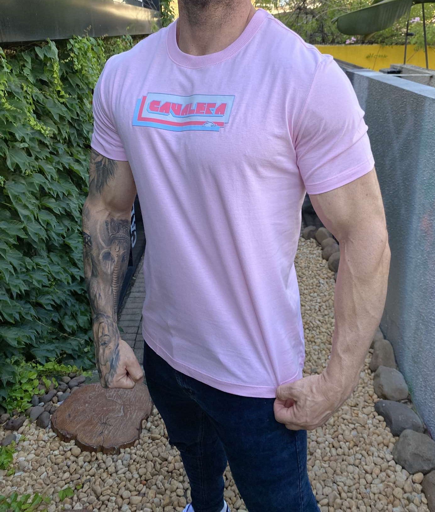 Camiseta Cavalera Pink