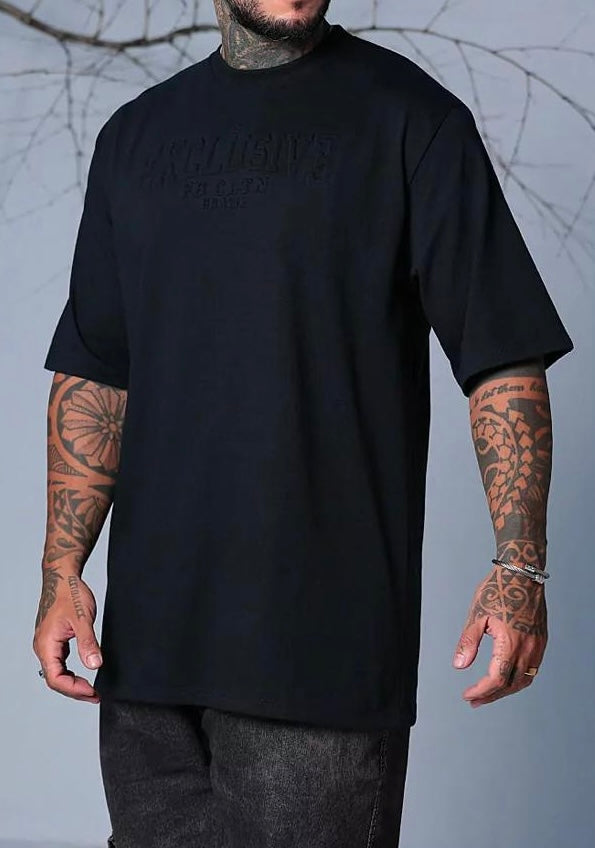 Camiseta Oversized Relevo Black