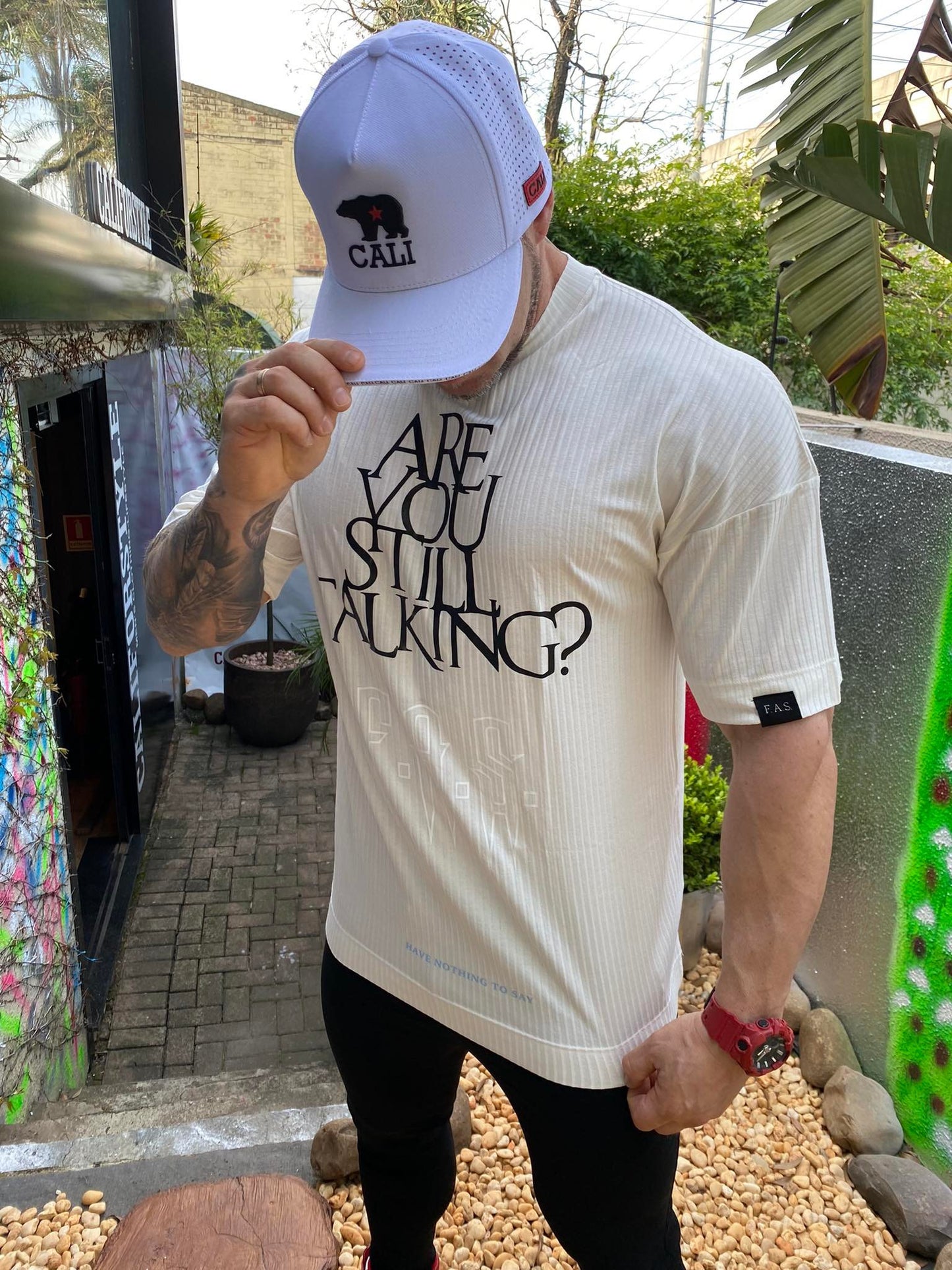 Camiseta Oversized Talking
