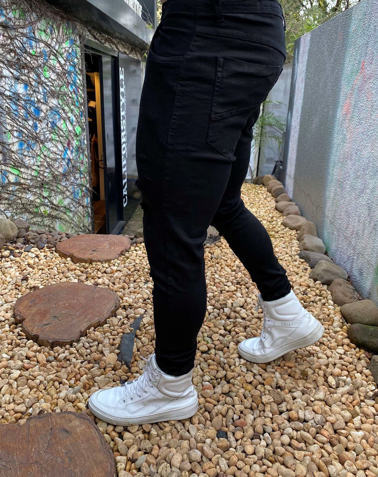 Calça Jeans Black Destroyer