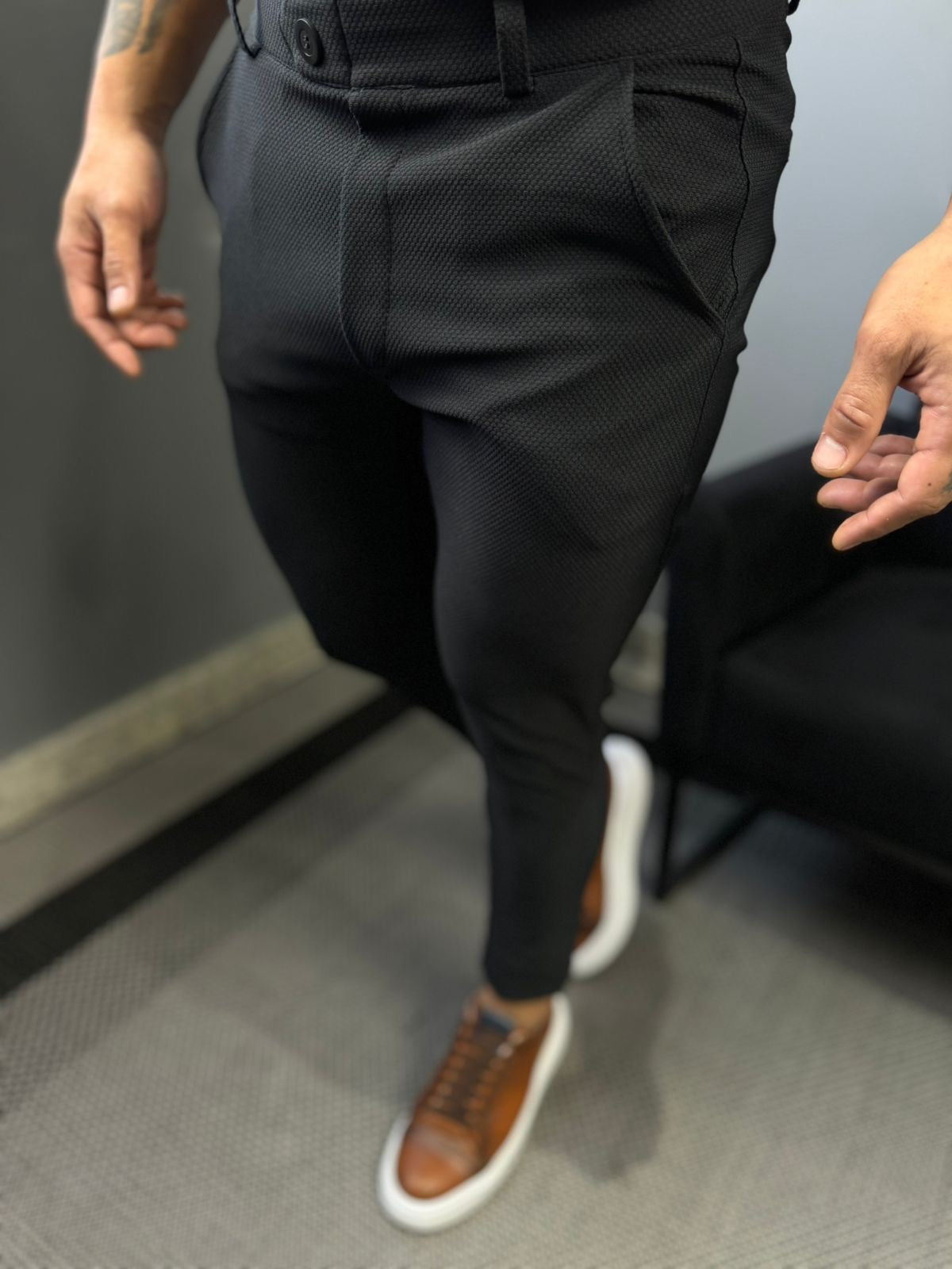 Calça Alfaiataria Premium Black