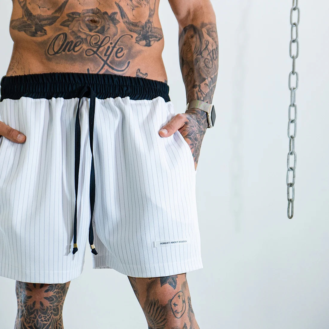 Shorts Capital - White