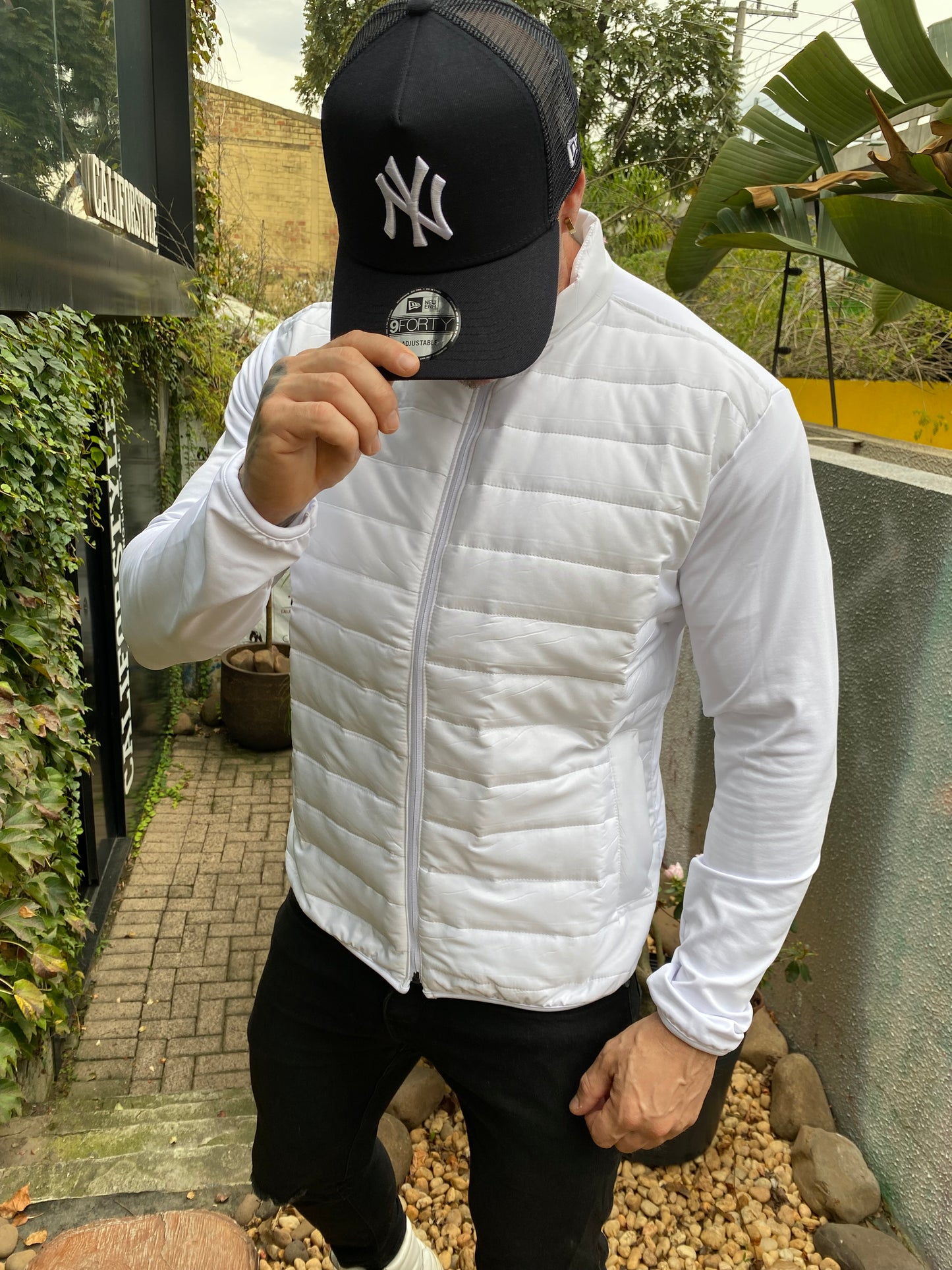 Jaqueta Puffer Branca