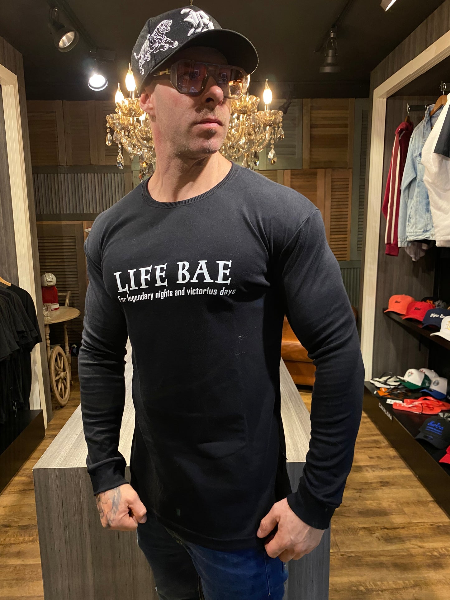 Camiseta Manga Longa Lifebae Black