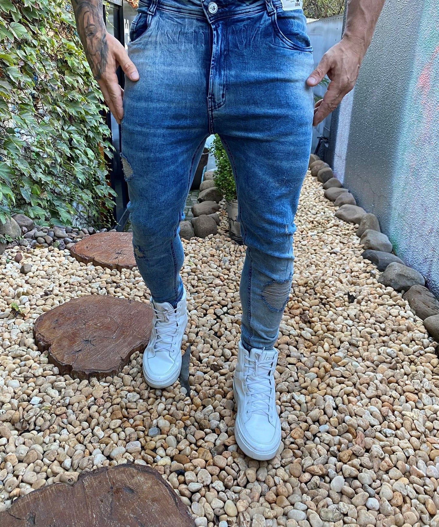 Calça Jeans Skinny Marmor