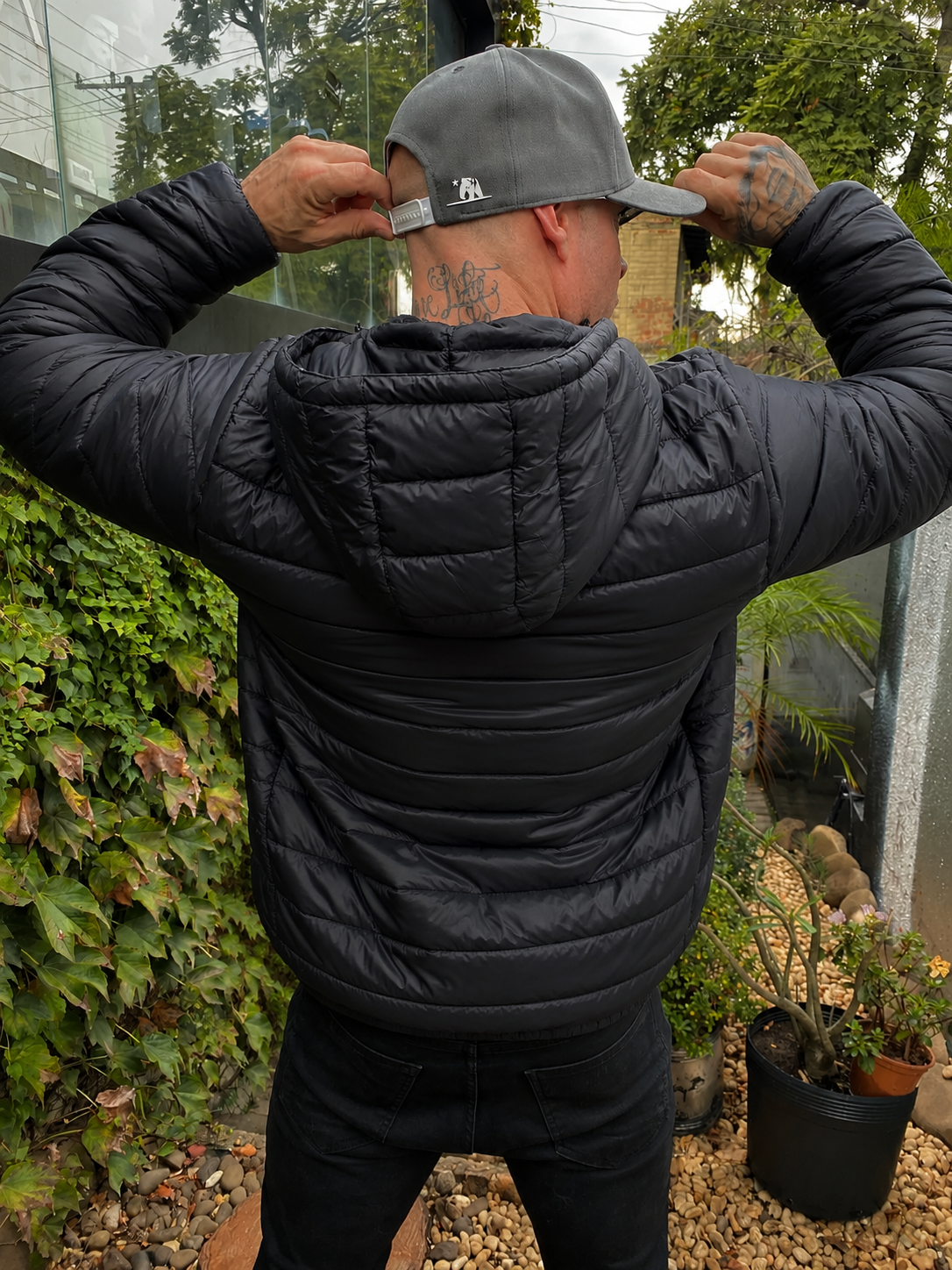 Jaqueta Puffer Black Premium
