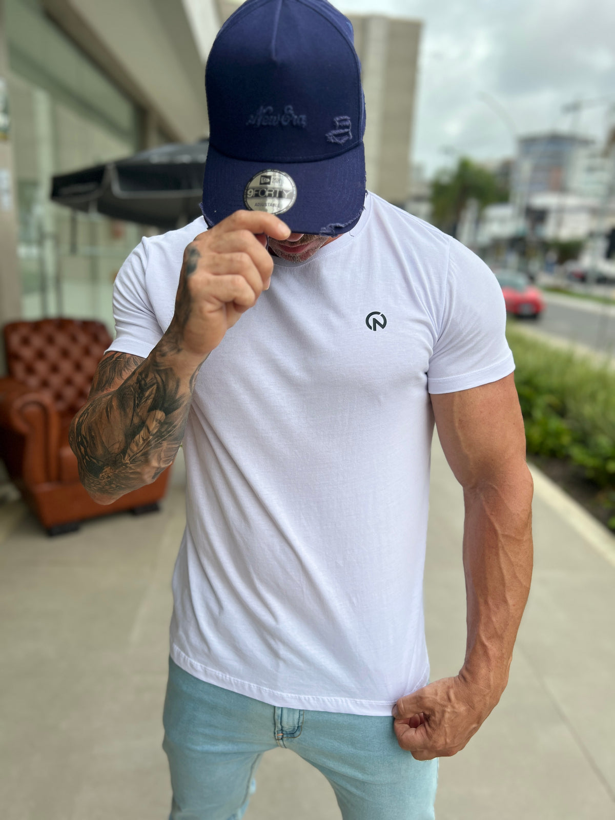Camiseta Cosa Nostra branca