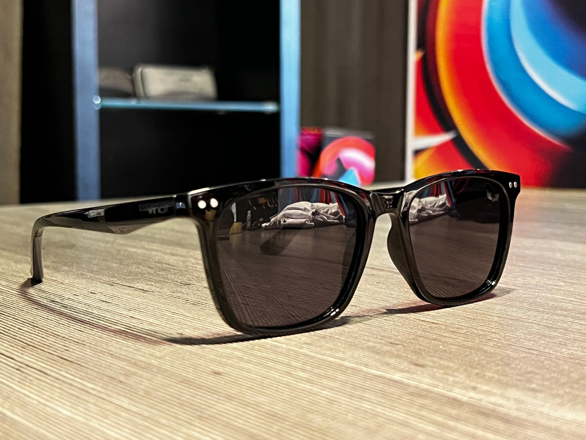 Óculos de sol Wayfarer Light preto - foto 6 de 7