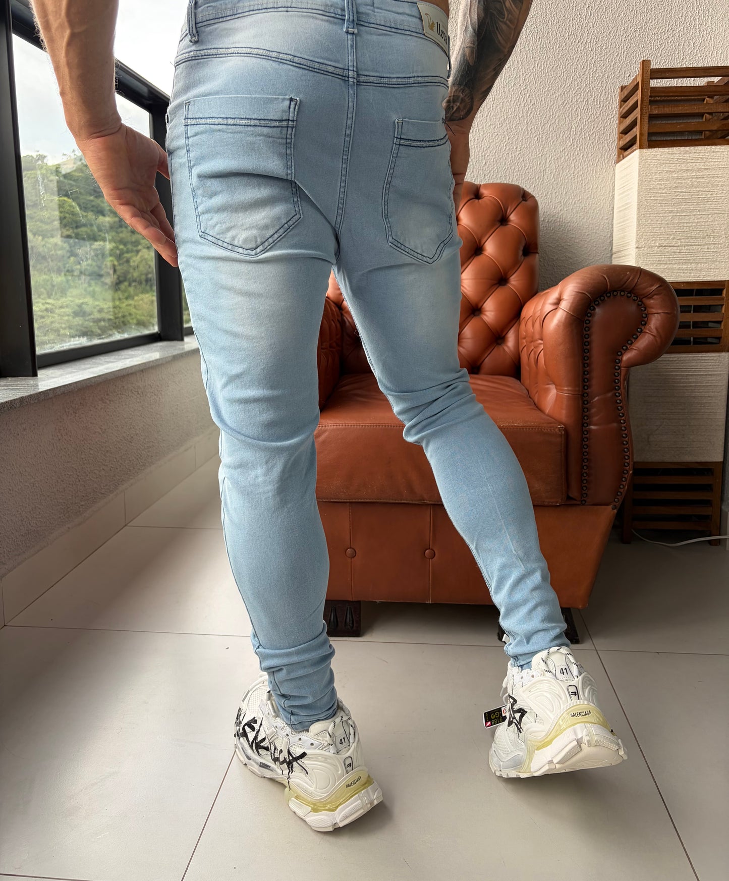 Calça Jeans Skinny Paris