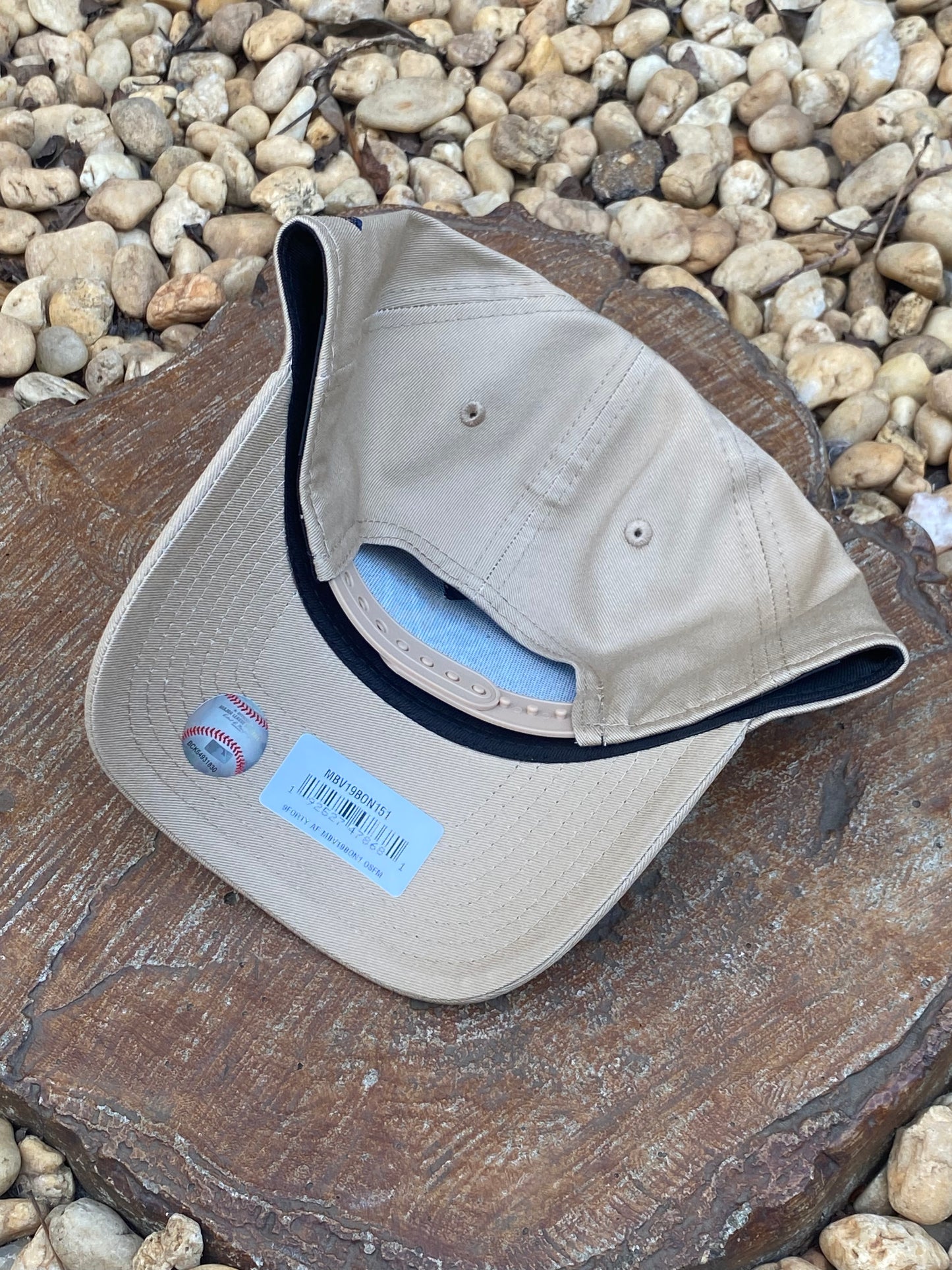 Boné NY Yankees Beige