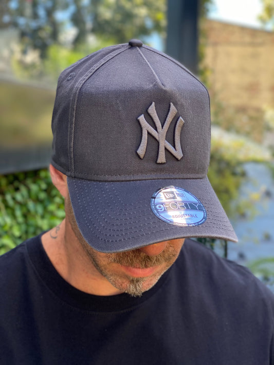 Boné 9Forty Stretch Snap MLB New York Yankees X-Metal - Grafite