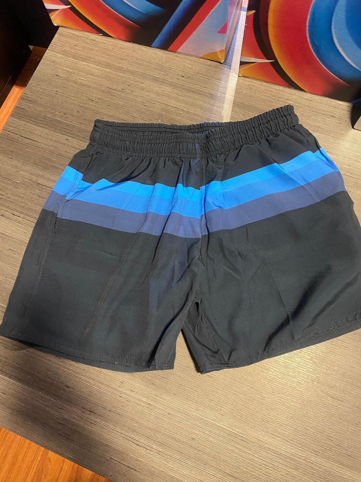 Shorts de praia bege - foto 3 de 6