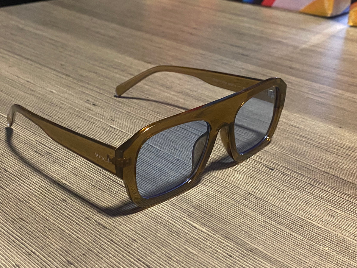 Óculos de sol Tomford militar com lente azul - foto 4 de 7