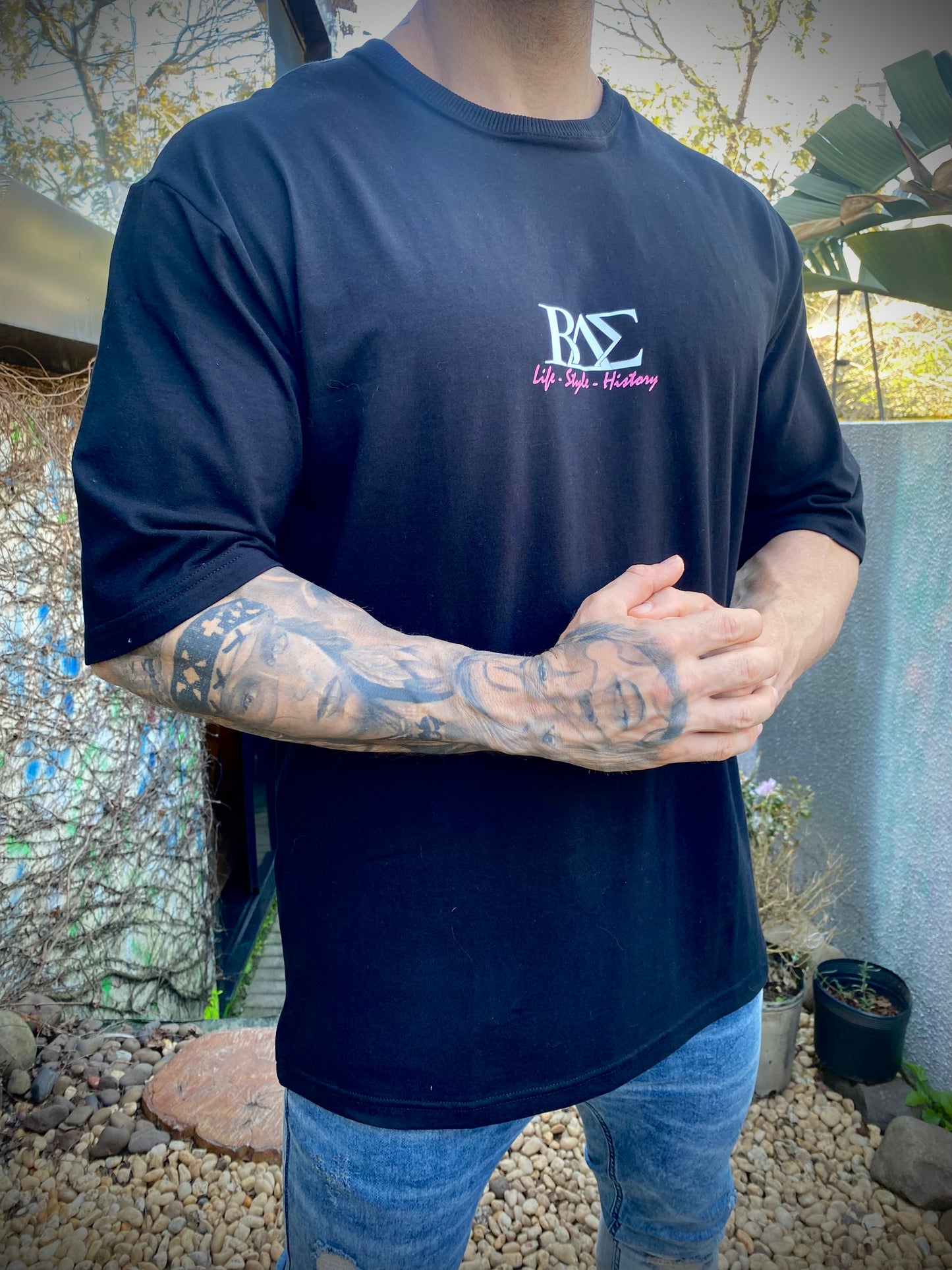 Camiseta Oversized Lifebae Black