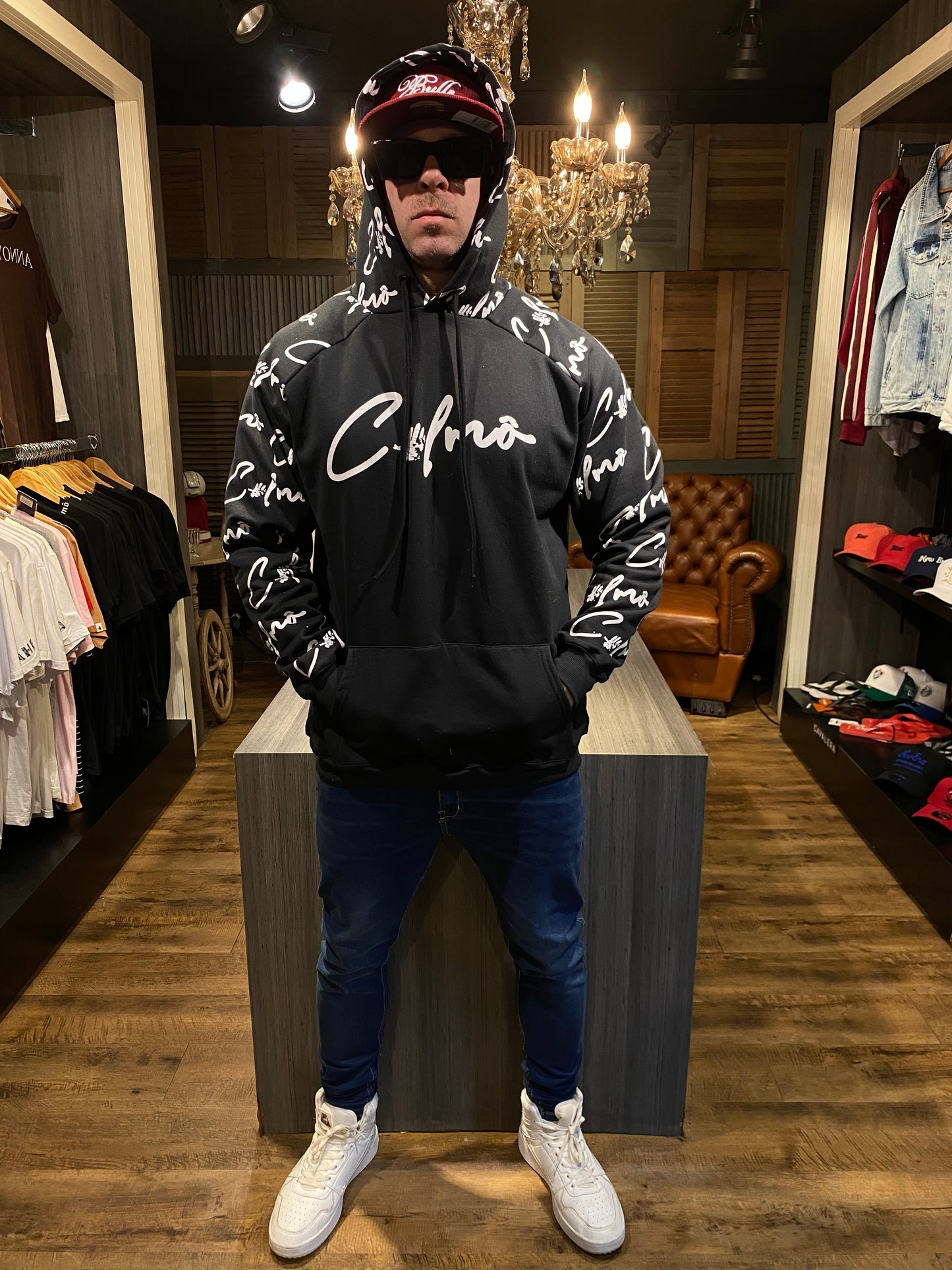 Moletom Canguru Calmo Black