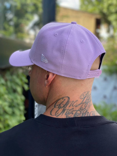 New Era NY New Lilac and White Cap