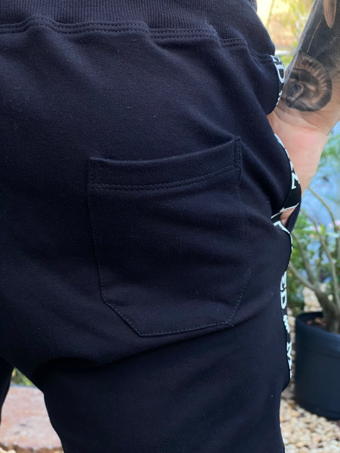 Calça Mahe Moletom Harlem Black