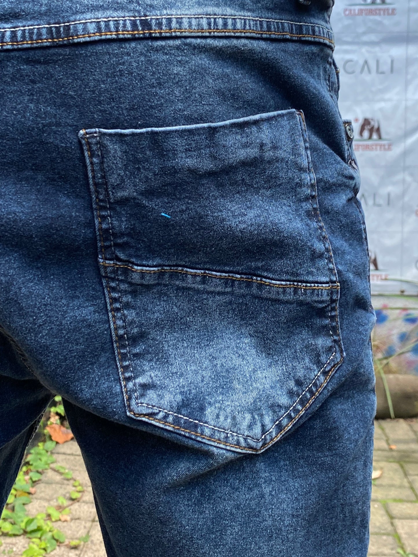 Calça Jeans Skinny Destroyer