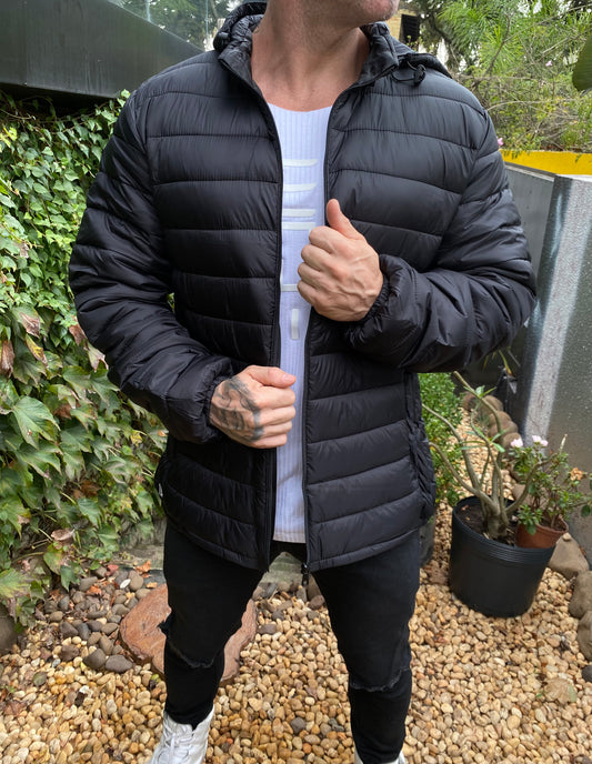 Jaqueta Puffer Preta