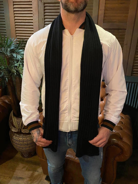 Cachecol Tricot Enzo Milano Black