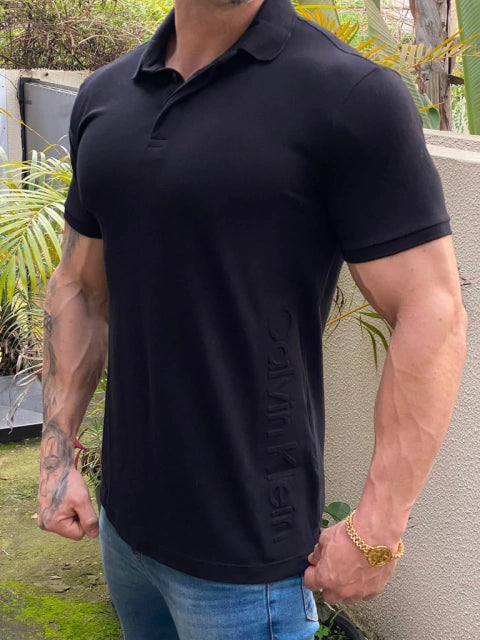 Calvin Klein Blackout Polo T-Shirt