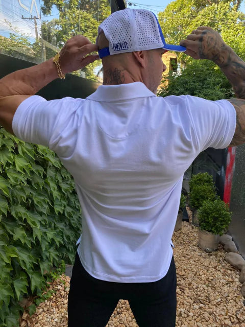 Calvin Klein Blanc Polo T-Shirt