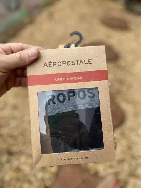 Cueca Aéropostale Listrada Preta