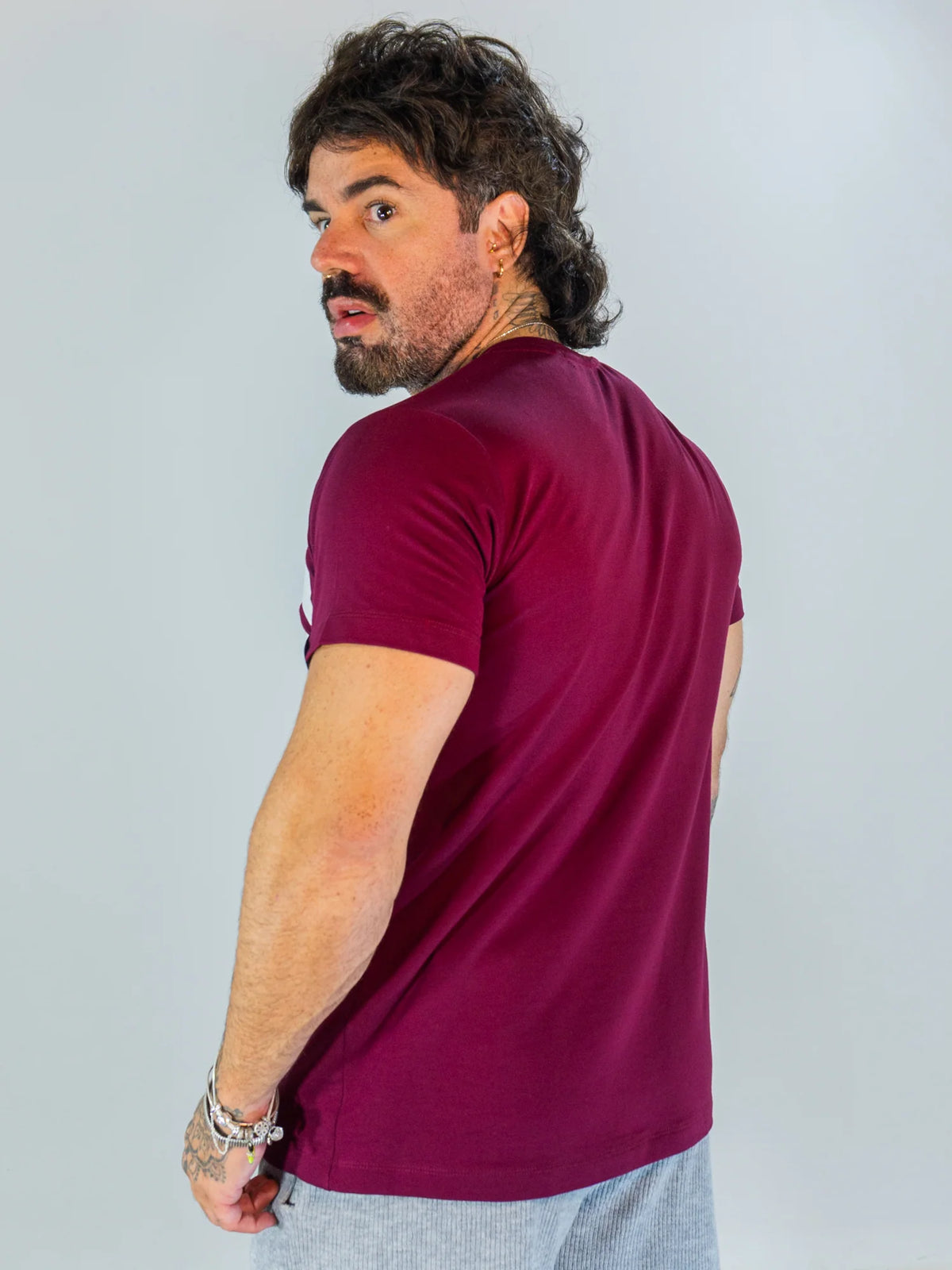 Camiseta Desire Bold - Bordô