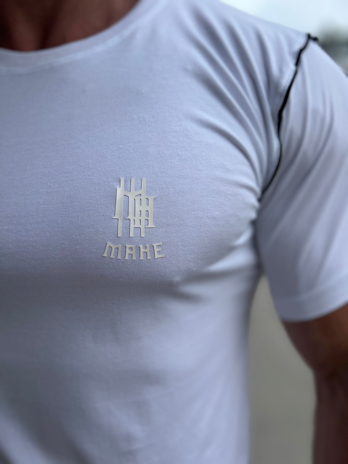 Camiseta Mahe branca slim - foto 4 de 7