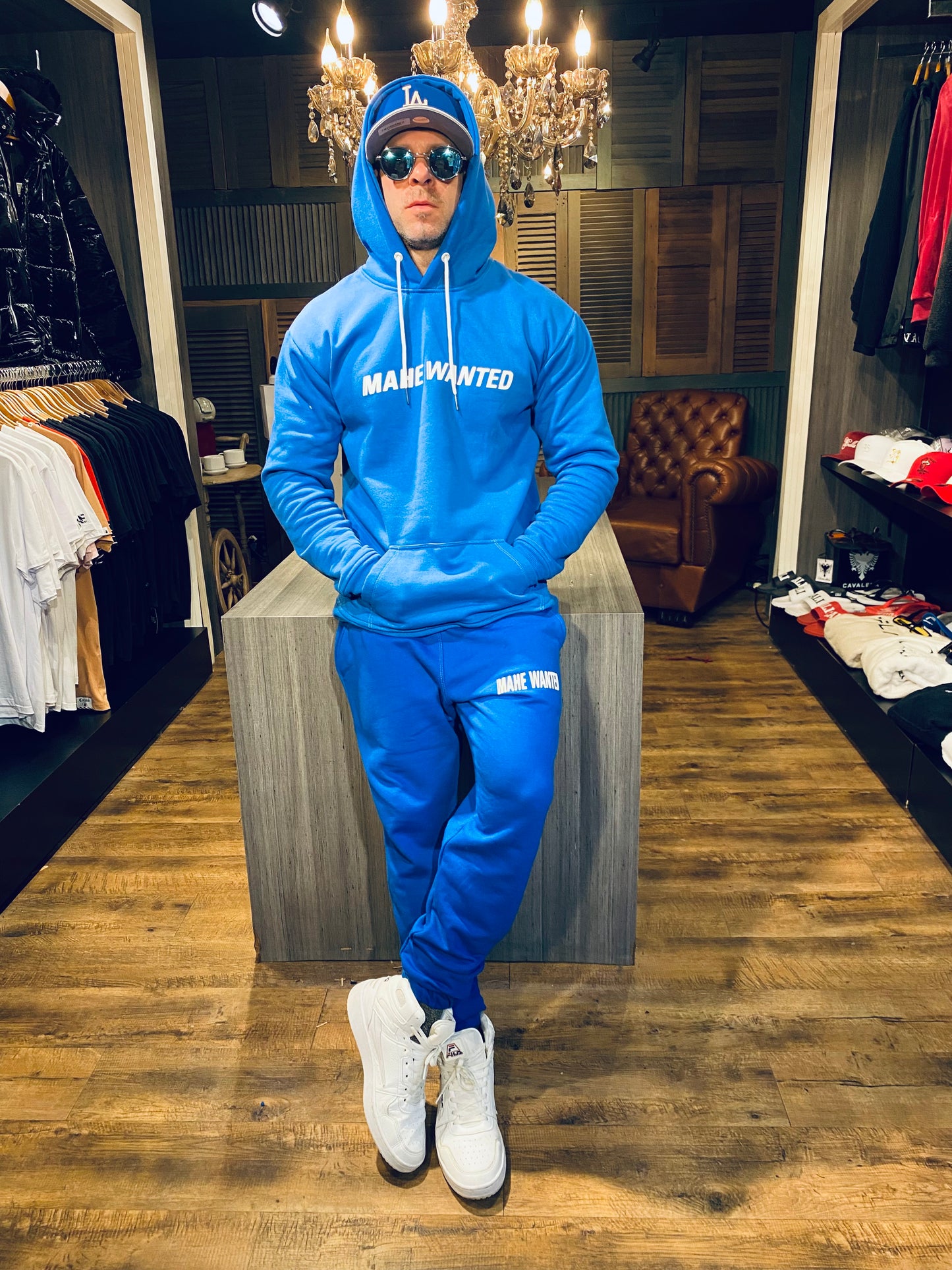 Conjunto Mahe Moletom Over Blue