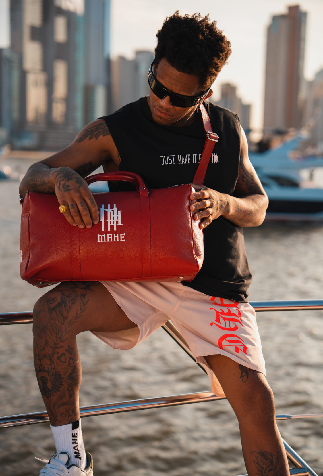 Bolsa Mahe Montreal Red