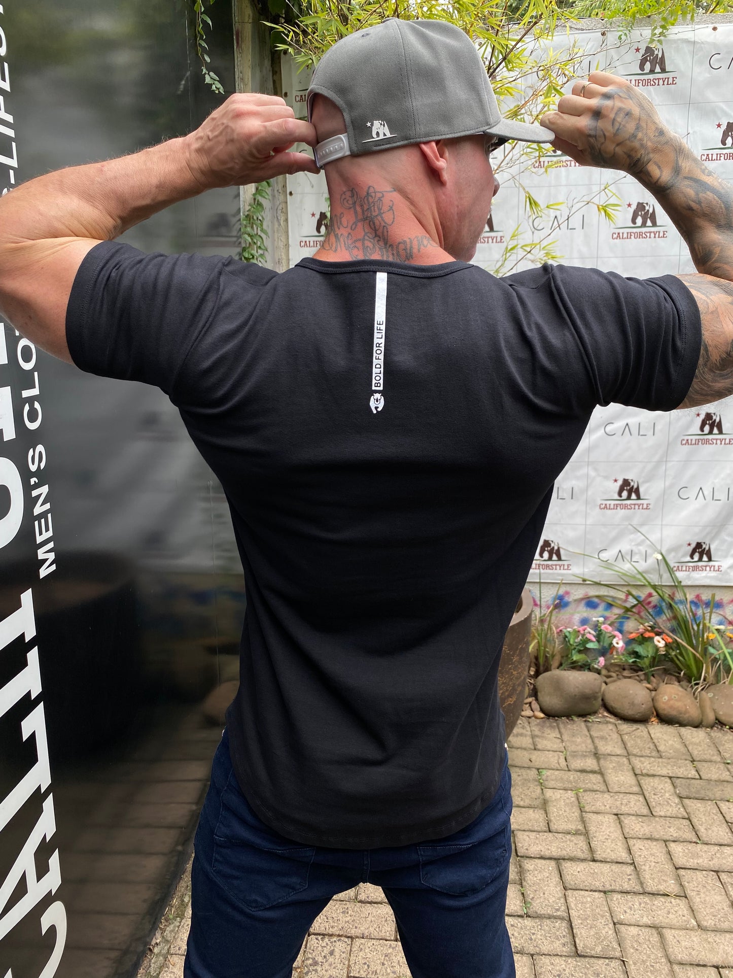 Camiseta Long Line Black