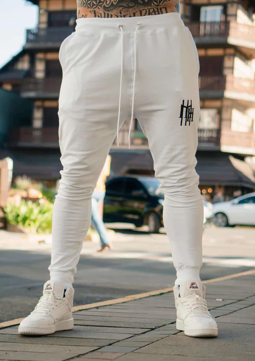 Calça Mahe Skinny Moletom White