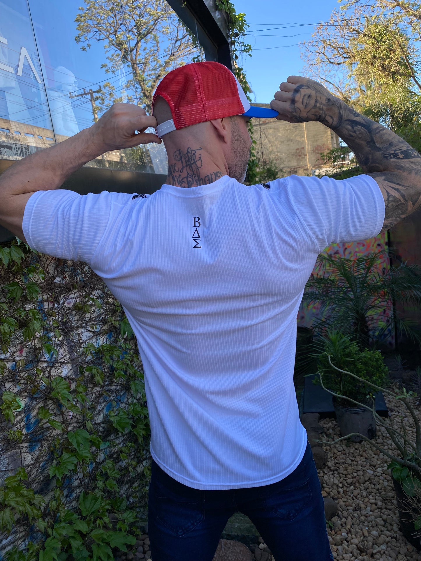 Camiseta Canelada White